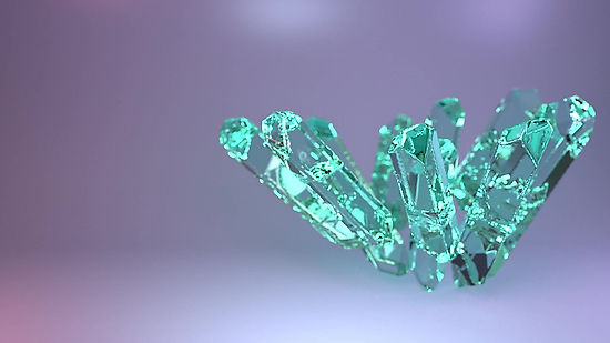 3D Crystal modelling in Houdini and Rendering in Vray Maya